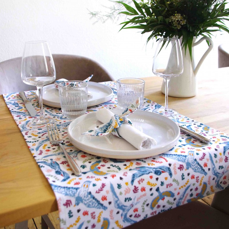 CHEMIN DE TABLE - l'envolée CHEMIN DE TABLE - l'envolée