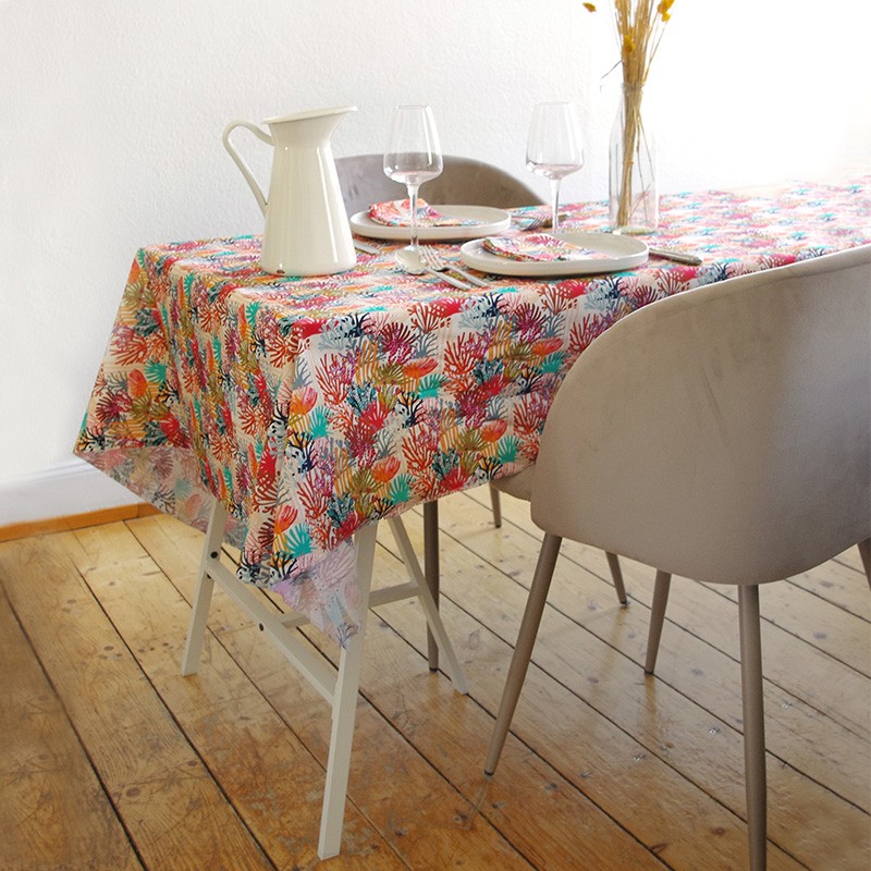 Tablecloth - Corals - Vois Là