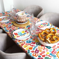 table colorée coton