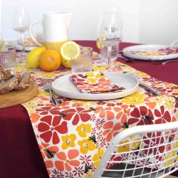 Table napkins, set of 2 - The Black Bee - Vois Là