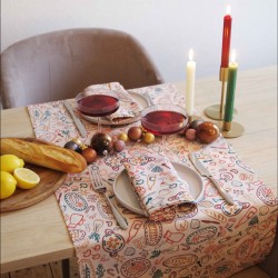 Table napkins, set of 2 - On My Plate - Vois Là