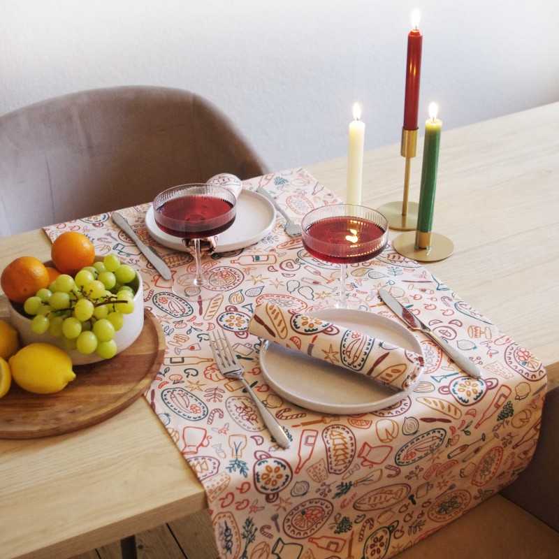 Table runner - On My Plate - Vois Là