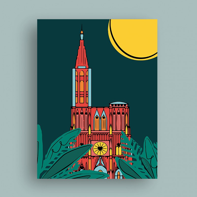 Poster - Alsace Pop - Strasbourg - Vois Là