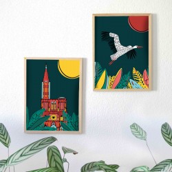 Poster - Alsace Pop - Stork - Vois Là