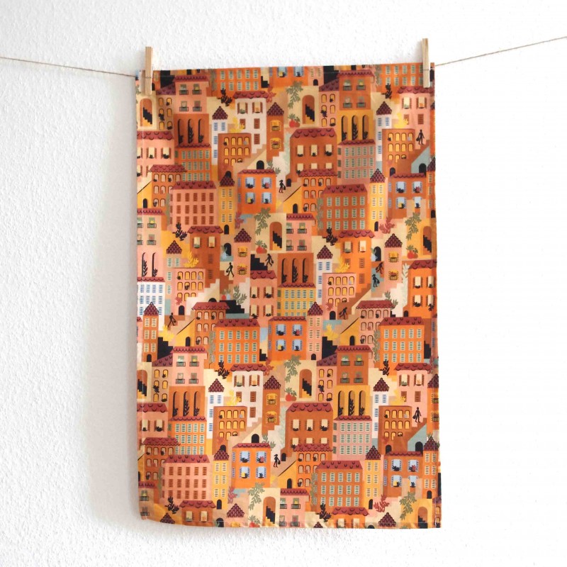 Tea towel - My Rooftop - Vois Là
