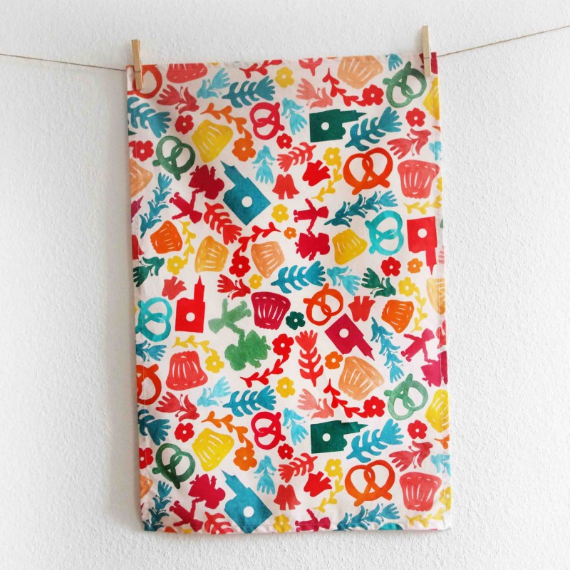 Tea towel - Alsace Pop - Vois Là