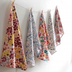 Tea towel - Corals - Vois Là