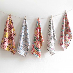 Tea towel - Corals - Vois Là