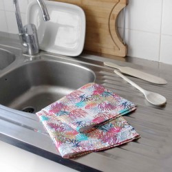 Tea towel - Corals - Vois Là