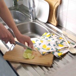 Tea towel - Lemons - Vois Là