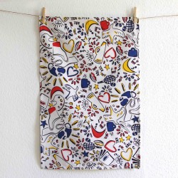 Tea towel - Secours Populaire - Vois Là