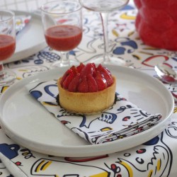 Tablecloth - Secours Populaire - Vois Là