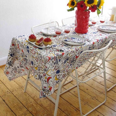 Tablecloth - Secours Populaire - Vois Là