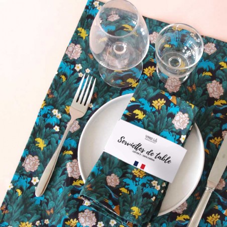 Table napkins, set of 2 - Theodore Deck - Vois Là