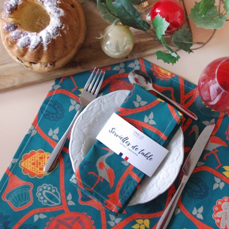 Table napkins, set of 2 - Alsace Vibe - Vois Là