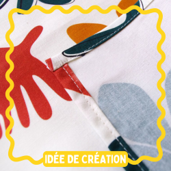 100% cotton fabric coupon - A Diverse Forest - Vois Là