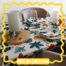 100% cotton fabric coupon - A Diverse Forest - Vois Là