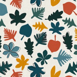 100% cotton fabric coupon - A Diverse Forest - Vois Là