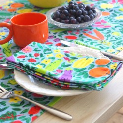 Table napkins, set of 2 - Gardens - Vois Là