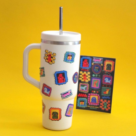 PLANCHE STICKERS - Chiens