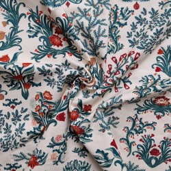 Coupon de tissu - 100% COTON - Jardin d'Hiver - Vois Là